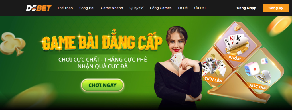 Debet - Cổng game tốt nhất thị trường cá cược trực tuyến hiện nay